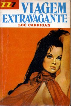 an old book cover with a woman's face in the center and her arms behind her head