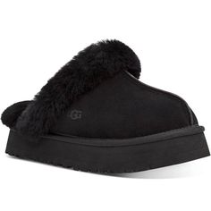 it seems so cozy <3 Green Uggs, Yellow Slippers, Slipper Shoes Women, Uggs Moccasins, Brown Slippers, Grey Slippers, Womens Sherpa, Shoes Ugg, Shearling Slippers