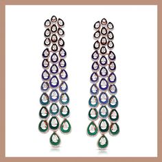 A.S Motiwala Fine Jewellery (@asmotiwala) • Instagram photos and videos Color Stone, Stone Earrings, Stone Color