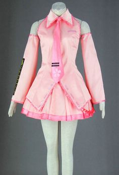 This Vocaloid Pink Sakura Hatsune Miku Cosplay Costume is just an amazing package and perfect for your cosplay event. 100% handmade. Shop now! Sakura Hatsune Miku, Hatsune Miku Cosplay, Anniversary Dress, Vocaloid Cosplay, Hallowen Ideas, Miku Cosplay, Pink Sakura, Maid Cosplay, Cosplay Tips