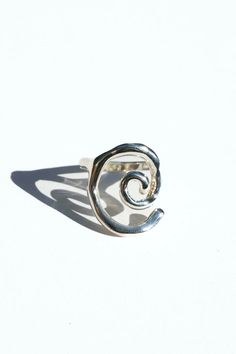 This statement ring is inspired by the fluid and mesmerizing movement of seaweed underwater. Hand carved and cast with a high polish mirror finish. Each swirl is a bit unique in shape.  Materials: Sterling Silver Seaweed Underwater, Kids Stationary, Body Sweat, Stained Glass Suncatchers, Swirl Ring, Sunglasses Shop, Hanging Wall Art, Sterling Ring, Hat Hairstyles