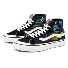 Vans Off The Wall Sk8-Hi 138 Decon V66 Black/Multi Sneakers Shoes. Size Men's 12. New With Box, Box Is Without Lid As Pictured. Lace Up High Top. Various Graphic Prints. Signature Rubber Waffle Outsoles. Style: Vn0a3mv1w95 Vans High-top Custom Sneakers For Sports, Vans Mid-top Black Sneakers, Vans Custom Black High-top Sneakers, Black High-top Vans Custom Sneakers, Vans Black High-top Sneakers For Sports, Vans Black High-top Sneakers, Black Vans High-top Sneakers For Sports, Black High-top Vans Canvas Shoes, Vans Design