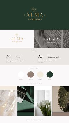 the website design for an interior decor company