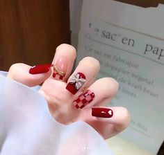 Nail Art Aesthetic, Nails Sparkle, Aesthetic Shop, Christmas Together, Magic Of Christmas, Christmas Nail Art, Christmas Nail, Christmas Magic, Nails Design