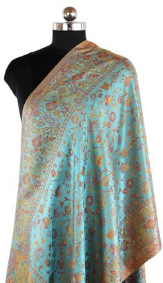 Product Details:- Item   :   Silk Paisley Shawl Brand :   Paisley Shawls Making : Handwoven Silk Scarf Color :    Turquoise, Orange, Golden, Yellow, Red Fabric :   Natural Organic Silk Feel :      Soft And Warm Shawl Style :     Silk Jamawar Shawl Size :     (200x70)cm Care :     Hand wash(Dry clean) Origin :   Made in kashmir-India Shipping : Delivers From Kashmir To Worldwide Paisleyshawls offer beautiful collection of kashmiri silk stoles to meet the ever-chainging fashion trends. Personalize Silk Stoles, Warm Shawl, Kashmir India, Shawl Style, Paisley Shawl, Clean Origin, Reversible Scarf, Color Turquoise, Natural Silk