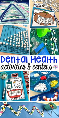 dental health activities and centers for kids