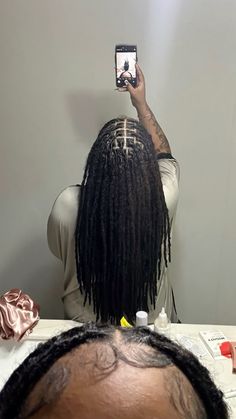 Large Locs Hairstyles, Long Dreads Hairstyles, Dreadlock Hairstyles Long, Straight Loc Styles, Locs On 3b Hair, Loc Hairstyles For Prom, Messy Locs Black Women, Loc Protective Styles, Loc Inspo Black Women