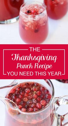 the thanksgiving punch recipe you need this year