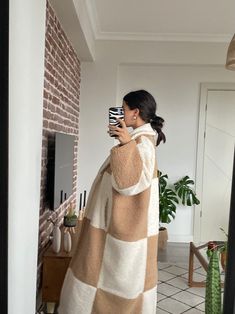 Women's Teddy Coat White and Beige Oversize Two Color - Etsy Coat White, White And Beige, Womens Jackets, Teddy Coat, New Zealand, Jackets & Coats, Jackets For Women, Trending Outfits, Outfit Inspo