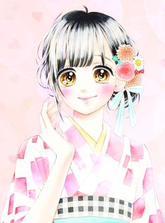 Photo Anime, Manga Cute, Peach Roses