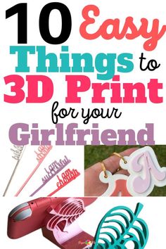 When it comes to finding the perfect gift for your girlfriend, make it easy with 3D printed gifts. If you're struggling to find the perfect gift for your girlfriend, consider 3D printed gifts. These unique and customizable items are a great way to show your love and appreciation. Plus, with a wide range of options available, you're sure to find something that suits her style and interests. So why not make your gift-giving experience easy and memorable with a 3D printed present? Things To 3d Print, 3d Printed Gifts, Handmade Gifts For Girlfriend, Diy Gifts For Girlfriend, Printed Gifts, Easy Handmade Gifts, Romantic Candlelight, Gifts To Make, Bookmarks For Books