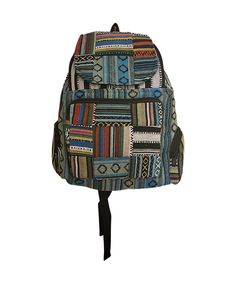 Patchwork Rucksack Bagpack - Premium bags from Nepsera Collection - Just $40.00! Shop now at Nepsera Collection Multicolor Everyday Backpack With Adjustable Straps, Multicolor Backpack With Adjustable Straps For Everyday Use, Bohemian Backpack With Adjustable Strap For Travel, Casual Rectangular Backpack With Adjustable Straps, Multicolor Backpack With Zipper Pocket For Everyday Use, Eco-friendly School Backpack With Adjustable Strap, Bohemian Backpack For Daily Use, Bohemian Standard Backpack For Daily Use, Bohemian Backpack For Everyday Use