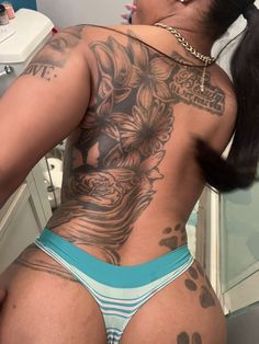 Stomach Tattoos Women, Tattoos Infinity, Neck Tattoos Women, Black Girls With Tattoos, Half Sleeve Tattoos For Guys, Tasteful Tattoos, Spine Tattoos For Women, Tattoos Geometric, Tattoos For Black Skin