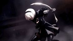 2b Banner Gif, Dark Header Gif, Banner Gif Discord Black, Discord Pfp Gif Black Aesthetic, Nier Automata Banner, Black Gif Banner For Discord, Pc Gif Wallpaper, Cybergoth Gif, Animated Pfp For Discord