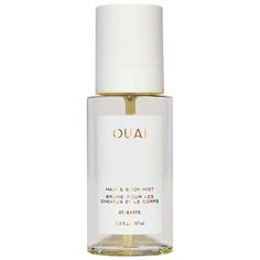 What it is:Get transported all the OUAI to the beaches of St. Barts with this luxurious, tropical-scented hair and body mist with notes of dragon fruit, orange blossom, tuberose, and musk.Fragrance Family:FreshScent Type:Fresh SolarKey Notes:Dragon Fruit, Orange Blossom, MuskFragrance Description: This scent is not a basic beach. With notes of dragon fruit, orange blossom, tuberose, and musk, a tropical vacay is only a spray a-OUAI.What Else You Need to Know: Get transported all the OUAI to the St Barts Ouai, Ouai Lotion, Ouai Hair And Body Mist, Ouai St Barts Perfume, Ouai Perfume, Ouai St Barts, Hair And Body Mist, Ouai Hair, Ouai Haircare