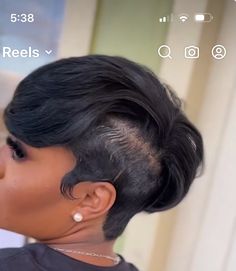 Tapered Natural Hair, Pretty Hair Color, Relaxed Hair, Short Hair Styles Pixie