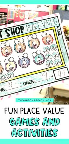 fun place value games and activities for kids