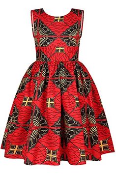 Amazon.com : ankara dresses kids girl Dashiki Fashion, Purses Vintage, Maxi Floral Dress, Ankara Print, Girls Casual Dresses, Dress Pleated, Boho Style Dresses