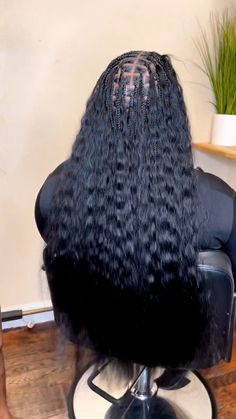 Braids Human Hair, Black Ponytail Hairstyles, Cute Box Braids Hairstyles