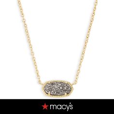 in stock Elisa Pendant Necklace, Necklace Online, Fashion Jewelry Necklaces, Kendra Scott, Trend Setter, Fashion Watches, Jewelry Watches, Platinum, Gold Plate