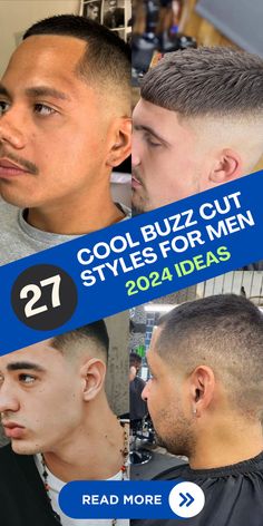 Explore the top 27 buzz cut hairstyles for men that exude style and confidence. From classic military-inspired cuts to modern variations, these buzz cut styles offer a low-maintenance yet bold look for men of all ages. Discover the versatility and timeless appeal of the buzz cut with these trendy and masculine hairstyle options. #buzzcutmen #menbuzzcut #buzzcuthairstyles #shortmenshair #lowmaintenancehair #boldhairstyles Buzz Cut Styles, Black Men Haircuts