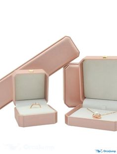 OrcaJump - Leather Octagonal Jewelry Box with PU Crown Buckle for Ring, Bracelet, and Necklace Storage and Presentation Rectangular Rose Gold Jewelry For Gift, Rectangular Rose Gold Jewelry Gift, Adjustable Rectangular Jewelry For Wedding, Adjustable Rectangular Wedding Jewelry, Formal Jewelry With Box For Gifting, Formal Jewelry With Box Included For Gift, Elegant Rectangular Jewelry Gift, Elegant Rectangular Jewelry As Gift, Elegant Rectangular Jewelry For Gifts