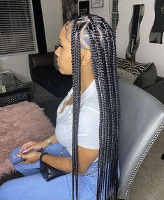 Knotless Box Braids Wig, Black Women Cornrows, Box Braids Wig