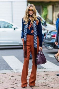 Scarf Trends, Cool Street Fashion, 가을 패션, Fashion Weeks, Looks Style, Mode Inspiration