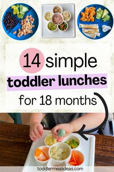 Simple and easy toddler lunch ideas great for 1-2 year olds or about 18 months! I'm a mom of three sharing what my kids have eaten at 18 months old. If you are looking for healthy and simple lumch ideas for your 1 year old, start here! Real, relateable, easy lunch ideas, toddler lunch ideas, 18 month old lunch ideas, meal ideas for 18 months, baby led weaning lunch ideas! Cooked Baby Carrots, Quick And Easy Lunch Ideas, Toddler Lunch Ideas, Easy Toddler Lunches, Toddler Menu, Turkey Lunch, Turkey Lunch Meat, Toddler Meal Ideas, Toddler Lunch