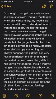 that girl | Deep thought quotes, Note to self quotes, Thoughts quotes Understanding Quotes, Digital Journaling, Real Friendship, Dear Self Quotes, Cute Texts For Him, Really Deep Quotes, Thought Quotes, Quotes Deep Feelings