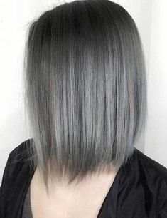 25 Trendy Balayage Looks For Short Hair Looks For Short Hair, Trendy Balayage, Short Balayage, Ash Grey Hair, Gray Highlights, Grey Ombre Hair, Balayage Short, Hair Projects