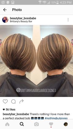 Graduated Bob Haircuts Short, Pixy Cut, Inverted Bob Short, Stacked Haircuts, Stacked Bob Hairstyles, Stacked Hair, Stacked Bob