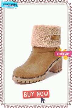 Brown Winter Fleece Lined Boots Brown Round Toe Winter Boots, Brown Closed Toe Winter Boots, Brown Round Toe Boots For Winter, Winter Outdoor Booties With Round Toe, Brown Mid-calf Boots For Winter, Brown Closed Toe Mid-calf Winter Boots, Brown High Ankle Mid-calf Boots For Winter, Casual Round Toe Booties For Winter, Casual Brown Booties For Outdoor