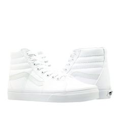 Vans unisex SK8-Hi True White VN000D5IW00 Mens 8, Womens 9.5 Size: Men 8 Women 9.5.  Gender: male.  Age Group: adult. White Lace-up High-top Sneakers For Winter, Classic Sneakers With Padded Tongue For Sports, Sporty High-top Sneakers For Winter Sports, White Casual High-top Sneakers For Winter, Casual White High-top Sneakers For Winter, Mid-top Winter Sports Sneakers, Winter Sports Mid-top Sneakers, White Winter High-top Sneakers For Sports, Classic White Sneakers With Padded Tongue