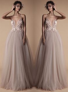 Prom Dress,Long Prom Dress,Sexy Backless Prom Dress,Unusual Prom Dress sold by Flosluna on Storenvy Dresses With Appliques, Beach Wedding Dresses, V Neck Prom Dresses, Prom Dresses Two Piece, Backless Prom Dresses, Beauty Dress, Tulle Prom Dress, Professional Dresses, Cheap Wedding Dress