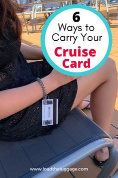 Since you need to carry your cruise card with you at all times on the cruise ship, you will have to decide how your will carry it.  Here are 6 smart and practical ways to carry your cruise card.  This image shows one way to carry your Royal Caribbean Seapass. Basic Cruise Outfits, Cruise Outfits Royal Caribbean, Cruise Card Holder, Cruise Royal Caribbean Tips, Cruise Carry On, Must Haves For Cruise, What To Bring On A Royal Caribbean Cruise, Tipping On A Cruise Ship, Birthday On Cruise Ship