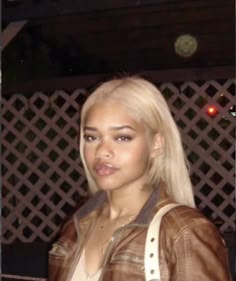 Bleached Hair Black Woman, Black Girls With Blonde Hair Natural, Blond On Black Women, Ash Blonde Dark Skin, Blond Black Women, Black Woman With Blonde Hair, Platinum Blonde Hair Black Women, Blonde Black Women, Blonde Hair Dark Skin