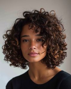 Curly Hairstyles Middle Length, Hairstyle Highlights, Mum Style, Permed Hair, Natural Curly Hair Cuts, Tell My Story, Medium Length Hairstyles, Colored Curly Hair, Short Curly Haircuts