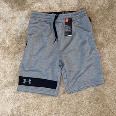 Mens Under Armour Shorts Brand New Size M Under Armour Casual Sports Shorts, Under Armour Bottoms With Elastic Waistband, Under Armour Cotton Shorts, Sporty Streetwear Bottoms By Under Armour, Under Armour Casual Bottoms Short Length, Under Armour Casual Short Bottoms, Under Armour Casual Shorts, Under Armour Casual Athletic Shorts With Elastic Waistband, Under Armour Casual Cotton Shorts