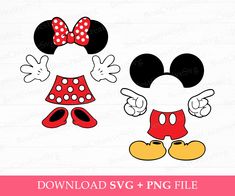 minnie mouse svg cut file