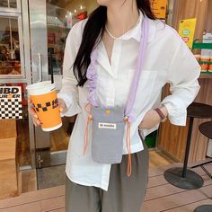 Shipping: Worldwide Express Shipping AvailableDelivery time: 🚚7-15Days Fast ShippingReturns: Fast refund,💯100% Money Back Guarantee.Brand Name: IMYOKHandbags Type: Shoulder BagsTypes of bags: Shoulder & Crossbody BagsMain Material: CorduroyLining Material: PolyesterShape: SquarePlace Of Origin: SHAN DONG ProvincePlace Of Origin: SHAN DONG ProvinceOrigin: Mainland ChinaCN: ShandongHardness: SOFTPattern Type: SolidInterior: No PocketDecoration: NONEExterior: NONEOccasion: VersatileClosure Type: Trendy Daily Use Phone Pouch Bag, Casual Purple Shoulder Bag With Phone Pocket, Trendy Pouch With Adjustable Strap, Casual Portable Pouch, Casual Spring Pouch For Daily Use, Trendy Purple Shoulder Bag With Pockets, Casual Canvas Pouch For Mobile Phone, Trendy Bags With Pockets As Gift, Trendy Daily Use Pouch With Pockets