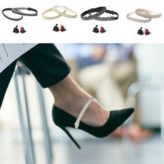 Elastic High Heel Shoe Straps 4 Styles Women Fixed Tie Belt String classic Bullet Points: [ Work Well for You ] Easy to better show the beauty of high heels, Elastic High Heel Shoe Straps are designed with good-looking styles, they are more beautiful, and all kinds of shoes are a better match. [ Skid-proof Shoe Straps ] They can effectively prevent high heels from slipping, Detachable Shoe Straps are suitable for high heels, easy to solve the problem of high heels that are too big to wear. [ Great Variety of Styles ] Easy to make your shoes more attractive, High Heel Shoe Straps is designed with four different styles, they have a beautiful appearance, there is always one that suits you. [ High-grade Materials ] Suitable for shoes that are too large, Shoe Straps for Heels are made of high-q Strap For Shoes, Heel Accessories, Styles Women, Bullet Points, Kinds Of Shoes, Braided Strap, Tie Belt, High Heel Shoes, Different Styles