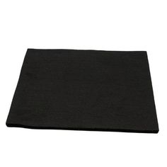 a black cloth on a white background