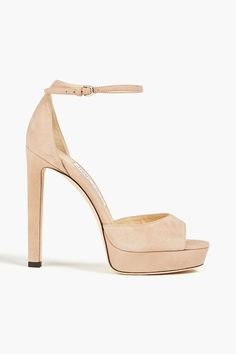 Jimmy Choo Shoes Heels, Jimmy Choo Shoes, High Heel Sandals, Platform Sandals, Jimmy Choo, Calf Skin, Ankle Strap, Leather Straps, Womens Sandals