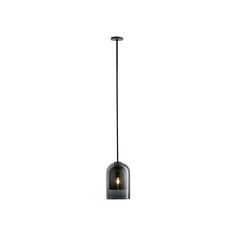 Metavaya Pendant lamp ∅ 5.9″ x H 8.7″ / Dia 15cm x H 22cm / Smoke grey Morion Pendant lamp 6938617816728 M2023112603-2 Masculine Elegance, Cord Holder, Bulb Light, Glass Light, Edison Bulb, Effortless Elegance, Minimalist Decor, Glass Lighting, Edison Light Bulbs