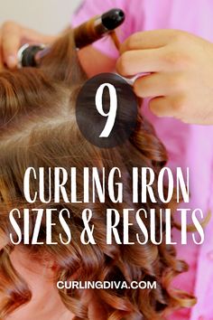 Different Curling Iron Sizes, Types Of Curling Iron Curls, Cute Curled Hairstyles For Medium Hair Shoulder Length, Different Types Of Hair Curls, .75 Inch Curling Iron Curls, Different Size Curling Irons, Curling Iron Sizes And Curls, Best Size Curling Iron For Waves, Small Barrel Curling Iron Hairstyles