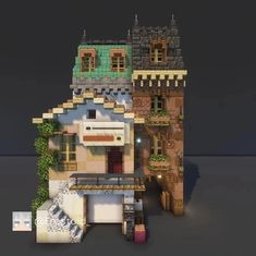 an image of a house made out of legos