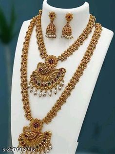 Material:- Alloy, Gold Platted Pack- Necklace Set These Beautiful Gold Platted Necklace Best for gifting and personal use, You can gift your Girlfriend, Mother, Sister , Relatives , Neighbours etc. Combine it with Matching Dress and be the Limelight of every Occasion ( Diwali, Birthday, Anniversary, Christmas, Any Ritual Festival). Suitable for all Occasions. a)These are very skin Friendly. b)The plating is Non- Allergic and safe for all Environment. Gift for Her, Best Friend Gift, Gift Ideas, Valentines Day Gift,Teacher appreciation Gift, Girl Friend Gift, Friendship Gift, Teacher Gift, Mother's day Gift from Daughter, Christmas Gift, Engraved, Gift for Her, Anniversary Gift for Wife, Anniversary Gift for Girlfriend, Valentines Day Gift for Him, Birthday Gift for Him, Graduation Gift for Gold Sets With Peacock Design For Festive Season, Traditional Gold Sets With Peacock Design, Festive Gold Sets With Peacock Design, Gold Bohemian Bridal Necklace With Latkans, Bohemian Jewelry With Zari Work For Diwali, Bohemian Jewelry With Zari Work For Festive Season, Diwali Gold Sets With Peacock Design, Bohemian Gold Sets With Zari Work, Gold Bohemian Sets With Zari Work