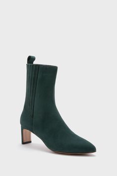 Forest Suede Lou Ankle Boot 2 Emerson Fry, Easy Chic, Green Suede, Kids Sale, Party Shop, Dark Wash Denim, Pull Tab, Floral Maxi, Hampshire