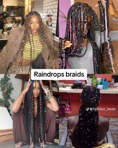 Braids For Brown Skin Women, Braids With Wool, Long Braid Ideas, Types Of Braids For Black Women, Different Types Of Braids, Unique Braids, Different Braids, Short Box Braids Hairstyles, Beautiful Black Hair